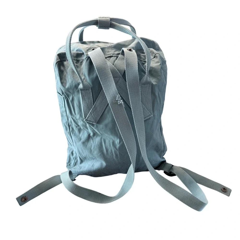 Fjallraven Kanken Classic Backpack Slate Blue Dusty Green School Travel Bag